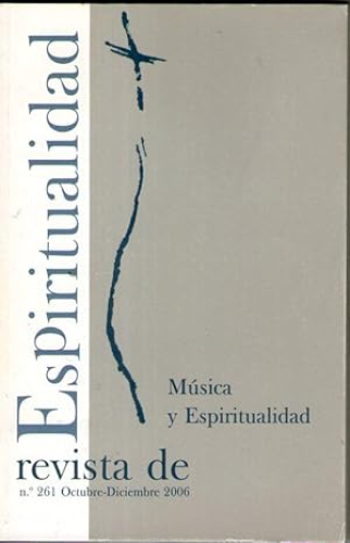 Portada del libro de MUSICA Y ESPIRITUALIDAD