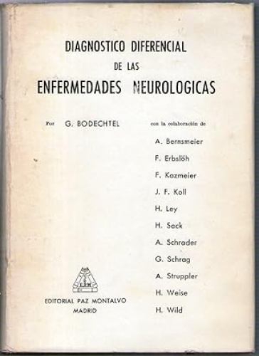 Portada del libro de DIAGNOSTICO DIFERENCIAL DE LAS ENFERMEDADES NEUROLOGICAS