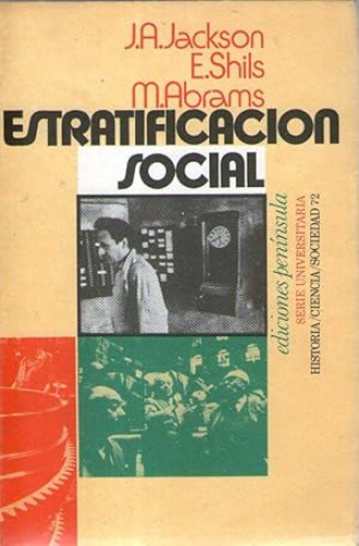 Portada del libro de ESTRATIFICACION SOCIAL