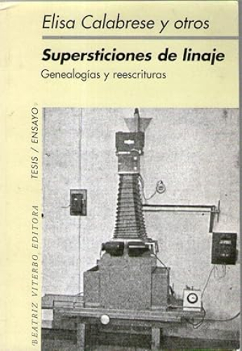 Portada del libro de SUPERSTICIONES DE LINAJE - GENEALOGIA Y REESCRITURAS