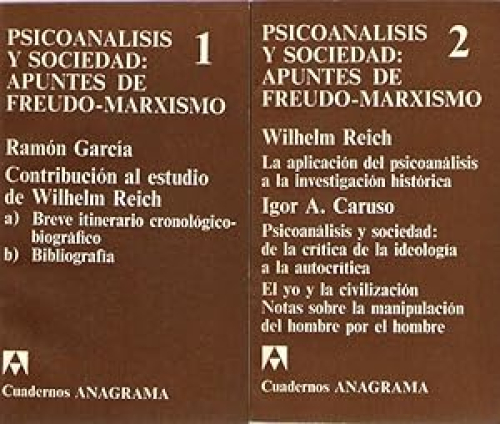 Portada del libro de PSICOANALISIS Y SOCIEDAD: APUNTES DE FREUDO-MARXISMO 2-TOMOS