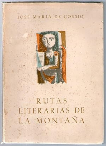 Portada del libro de RUTAS LITERARIAS DE LA MONTAÑA