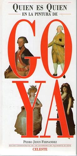 Portada del libro de QUIEN ES QUIEN EN LA PINTURA DE GOYA