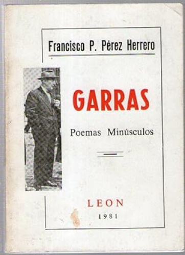 Portada del libro de GARRAS - POEMAS MINUSCULOS