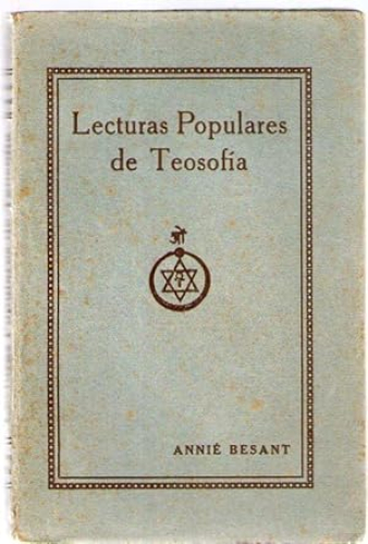 Portada del libro de LECTURAS POPULARES DE TEOSOFIA