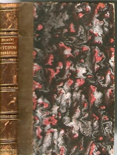 Portada del libro de ESTUDIOS BIOGRAFICOS