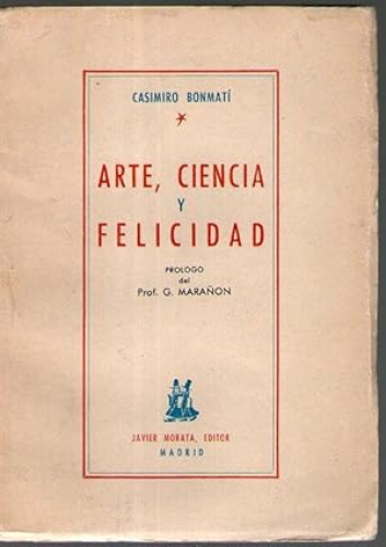 Portada del libro de ARTE, CIENCIA Y FELICIDAD