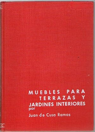 Portada del libro de MUEBLES PARA TERRAZA Y JARDIN