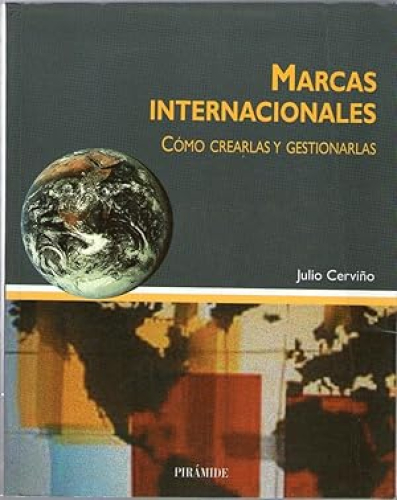 Portada del libro de MARCAS INTERNACIONALES - COMO CREARLAS Y GESTIONARLAS