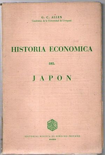 Portada del libro de HISTORIA ECONOMICA DEL JAPON