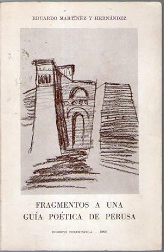 Portada del libro de FRAGMENTOS A UNA GUIA POETICA DE PERUSA