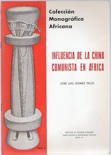 Portada del libro de INFLUENCIA DE LA CHINA COMUNISTA EN AFRICA