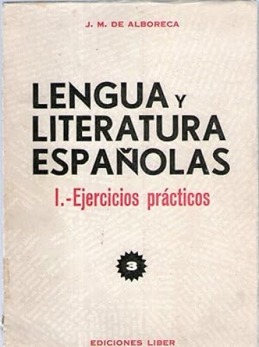 Portada del libro de LENGUA Y LITERATURA ESPAÑOLAS - I EJERCICIOS PRACTICOS