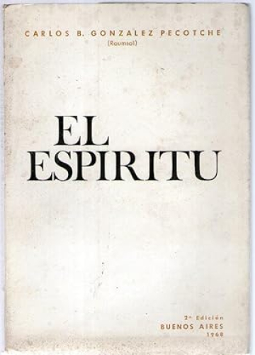 Portada del libro de ESPIRITU, EL