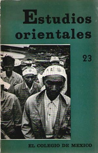 Portada del libro de ESTUDIOS ORIENTALES 23