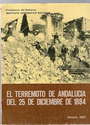 Portada del libro de TERREMOTO DE ANDALUCIA DEL 25 DE DICIEMBRE DE 1884, EL