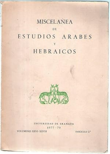 Portada del libro de MISCELANEA DE ESTUDIOS ARABES Y HEBRAICOS - II FILOLOGIA HEBRAICA, BIBLIA Y JUDAISMO