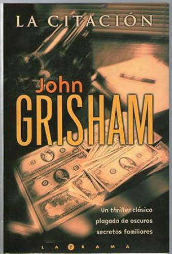 Portada del libro de CITACION, LA