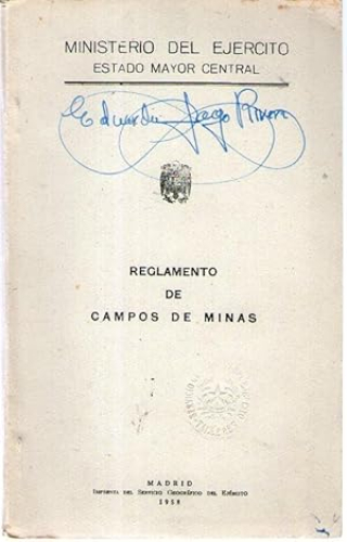 Portada del libro de REGLAMENTO DE CAMPOS DE MINAS