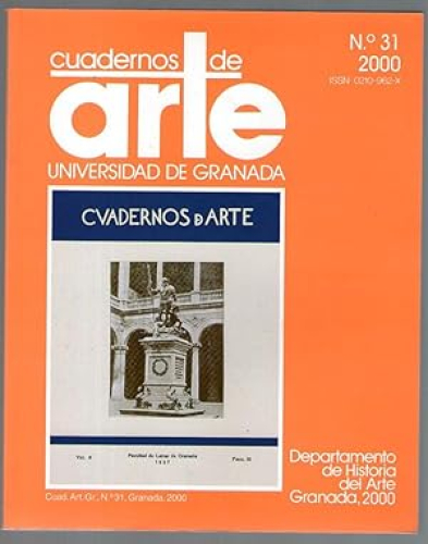 Portada del libro de CUADERNOS DE ARTE Nº 31 - UNIVERSIDAD DE GRANADA
