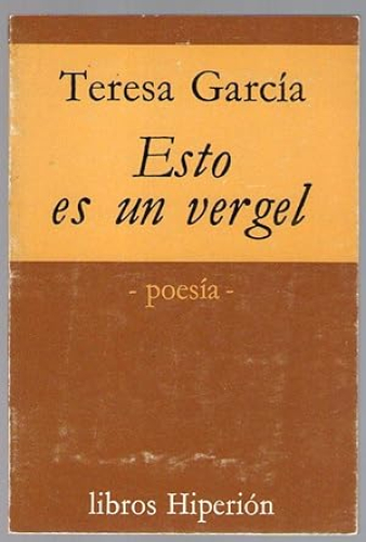 Portada del libro de ESTO ES UN VERGEL