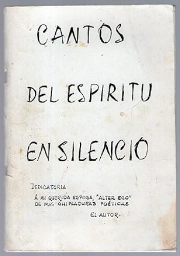 Portada del libro de CANTOS DEL ESPIRITU EN SILENCIO