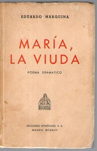 Portada del libro de MARIA, LA VIUDA