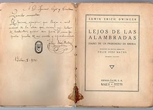 Portada del libro de LEJOS DE LAS ALAMBRADAS - DIARIO DE UN PRISIONERO EN SIBERIA