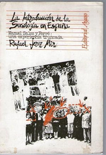 Portada del libro de INTRODUCCION DE LA SOCIOLOGIA EN ESPAÑA, LA