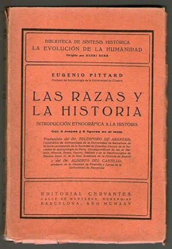 Portada del libro de LAS RAZAS Y LA HISTORIA