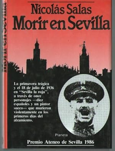 Portada del libro de MORIR EN SEVILLA