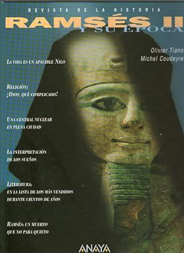 Portada del libro de RAMSES II Y SU EPOCA