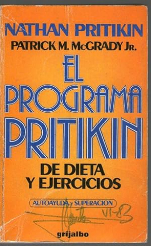 Portada del libro de PROGRAMA PRITIKIN DE DIETA Y EJERCICIOS, EL