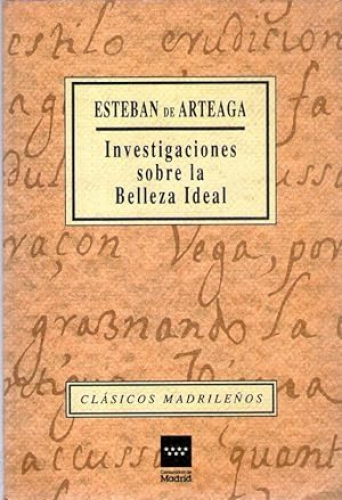 Portada del libro de INVESTIGACIONES SOBRE LA BELLEZA IDEAL