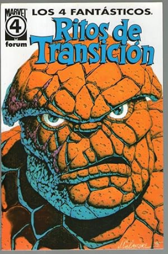 Portada del libro de LOS 4 FANTASTICOS - RITOS DE TRANSICION
