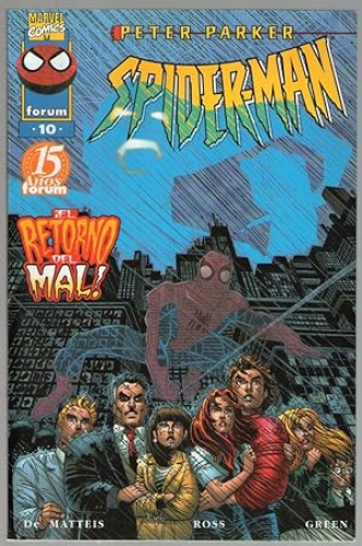Portada del libro de SPIDERMAN - EL RETORNO DEL MAL - Nº 10
