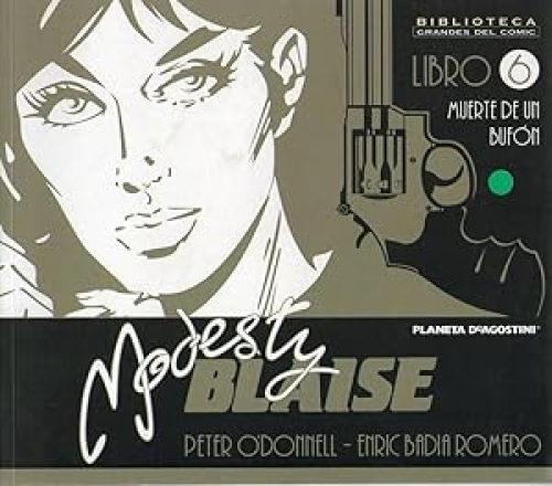 Portada del libro de MODESTY BLAISE - MUERTE DE UN BUFON