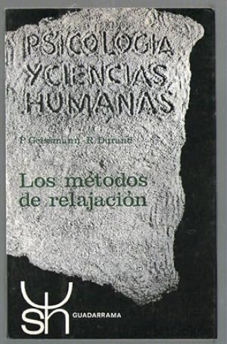 Portada del libro de LOS METODOS DE RELAJACION