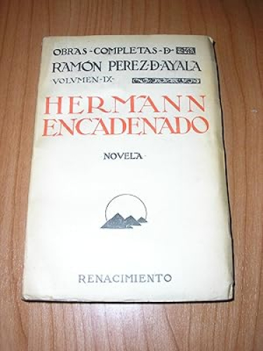 Portada del libro de HERMANN ENCADENADO - O.C. VOLUMEN IX.