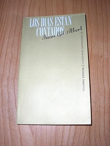 Portada del libro de LOS DIAS ESTAN CONTADOS