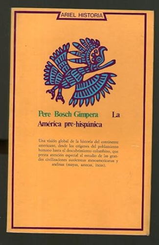 Portada del libro de AMERICA PRE-HISPANICA, LA