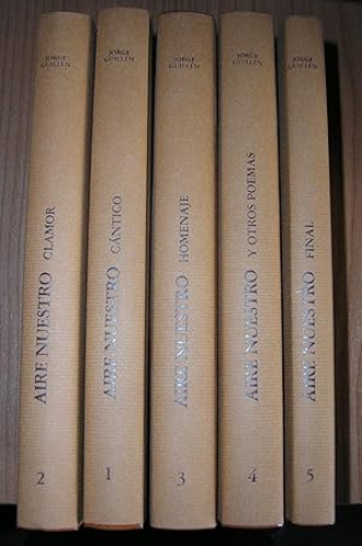 Portada del libro de AIRE NUESTRO - 5 TOMOS