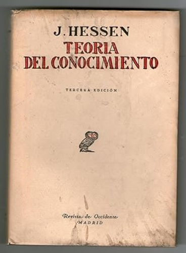 Portada del libro de TEORIA DEL CONOCIMIENTO