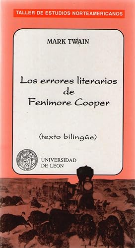 Portada del libro de LOS ERRORES LITERARIOS DE FENIMORE COOPER