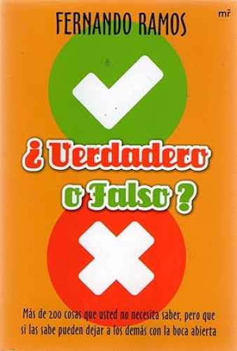 Portada del libro de ¿VERDADERO O FALSO?