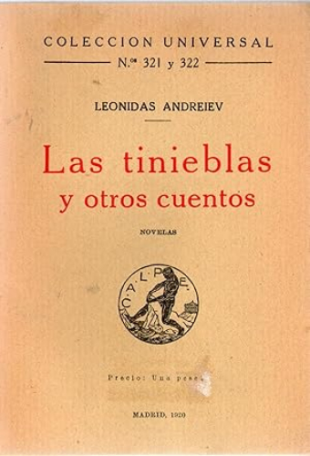 Portada del libro de LAS TINIEBLAS Y OTROS CUENTOS
