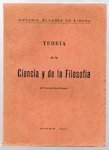 Portada del libro de TEORIA DE LA CIENCIA Y DE LA FILOSOFIA