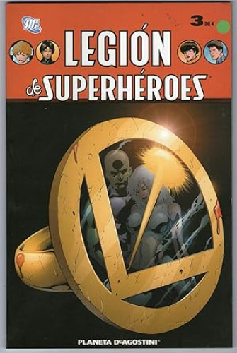 Portada del libro de LEGION DE SUPERHEROES