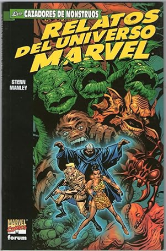 Portada del libro de LOS CAZADORES DE MONSTRUOS - RELATOS DEL UNIVERSO MARVEL