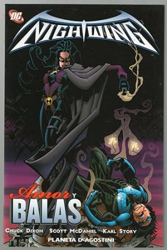 Portada del libro de NIGHTWING - AMOR Y BALAS